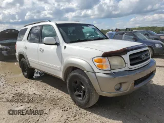 2003 Toyota Sequoia SR5 with VIN 5TDZT34A33S161107, listed as a Copart auction lot 55213875 with 263,032 mi miles and Clean Title. Bid and sale history available at DreamBid. Image 4.