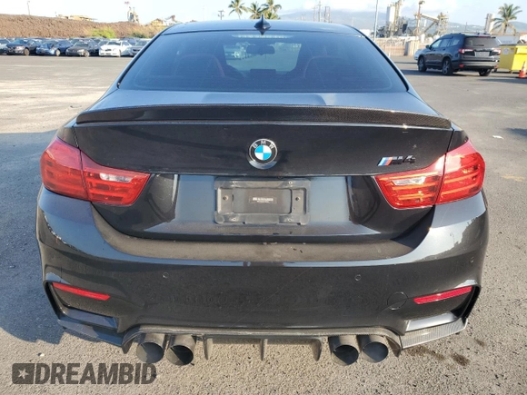 2015 BMW M4 with VIN WBS3R9C58FK333924, listed as a Copart auction lot 45224645 with 90,308 mi miles and Salvage Title. Bid and sale history available at carsss.com. Image 6.