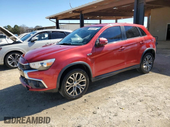 2017 Mitsubishi Outlander Sport ES 2.0 with VIN JA4AP3AU2HZ065601, listed as a Copart auction lot 46692505 with 193,413 mi miles and Salvage Title. Bid and sale history available at carsss.com. Image 1.