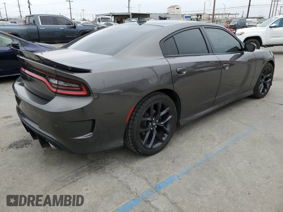 2020 Dodge Charger R/T z VIN 2C3CDXCTXLH183542, wystawiony jako Copart lot #58858325 z przebiegiem 52 999 mil mil oraz Szkoda całkowita • Salvage title. Historia ofert i sprzedaży dostępna na DreamBid. Obrazek 3.