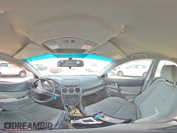 2007 Mazda 6 i Sport VE with VIN 1YVHP84C375M49651, listed as a Copart auction lot 42768905 with 187,823 mi miles and Salvage Title. Bid and sale history available at DreamBid. Image 12.