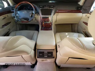 2008 Lexus LS 460 LWB with VIN JTHGL46FX85027700, listed as a Copart auction lot 54122595 with 198,182 mi miles and Salvage Title. Bid and sale history available at carsss.com. Image 8.