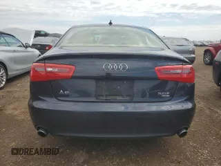 2014 Audi A6 Premium Plus with VIN WAUFGAFC2EN162765, listed as a Copart auction lot 54138005 with 32,580 mi miles and Salvage title. Bid and sale history available at DreamBid. Image 6.