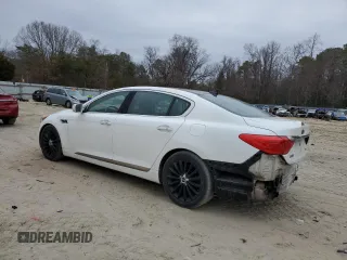 2015 Kia K900 Luxury with VIN KNALW4D44F6022215, listed as a Copart auction lot 47285215 with 94,702 mi miles and Salvage Title. Bid and sale history available at carsss.com. Image 2.
