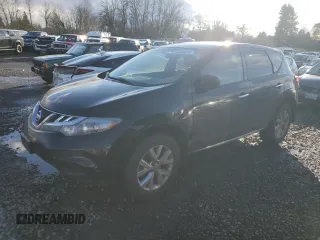 2014 Nissan Murano SL with VIN JN8AZ1MU1EW409677, listed as a Copart auction lot 43599295 with 163,310 mi miles and Salvage Title. Bid and sale history available at carsss.com. Image 1.