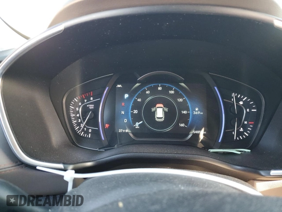 2019 Hyundai Santa Fe Ultimate with VIN 5NMS53AA0KH084004, listed as a Copart auction lot 86798584 with 54,855 mi miles and Salvage Title. Bid and sale history available at carsss.com. Image 9.