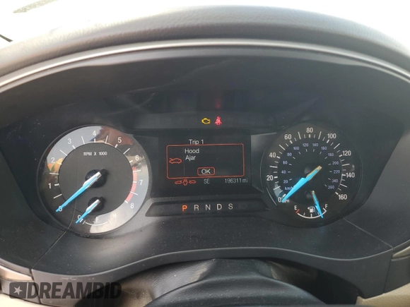 2015 Ford Fusion SE with VIN 3FA6P0H79FR297923, listed as a Copart auction lot 53172525 with 196,311 mi miles and Salvage Title. Bid and sale history available at carsss.com. Image 9.