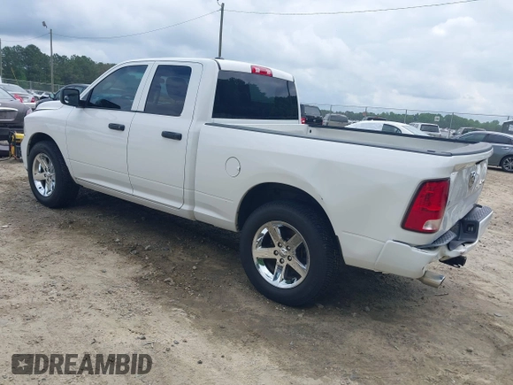 2018 Ram 1500 Tradesman with VIN 1C6RR7FT9JS184388, listed as a IAAI auction lot 42129524 with 127,750 mi miles and . Bid and sale history available at DreamBid. Image 3.