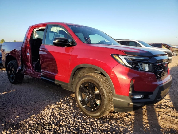 2024 Honda Ridgeline Black Edition with VIN 5FPYK3F85RB000304, listed as a Copart auction lot 58002415 with 15,152 mi miles and Salvage title. Bid and sale history available at DreamBid. Image 4.