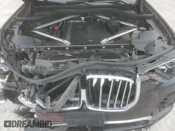 2022 BMW X7 xDrive40i with VIN 5UXCW2C06N9L50284, listed as a Copart auction lot 46737505 with 0 mi miles and Salvage Title. Bid and sale history available at carsss.com. Image 13.