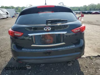2013 Infiniti FX z VIN JN8CS1MW3DM170755, wystawiony jako Copart lot #61938535 z przebiegiem Nie podano mil oraz Szkoda całkowita • Salvage title. Historia ofert i sprzedaży dostępna na DreamBid. Obrazek 6.