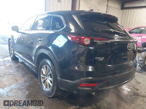 2018 Mazda CX-9 Touring with VIN JM3TCBCY4J0227069, listed as a IAAI auction lot 41676017 with 77,844 mi miles. Bid and sale history available at carsss.com. Image 3.