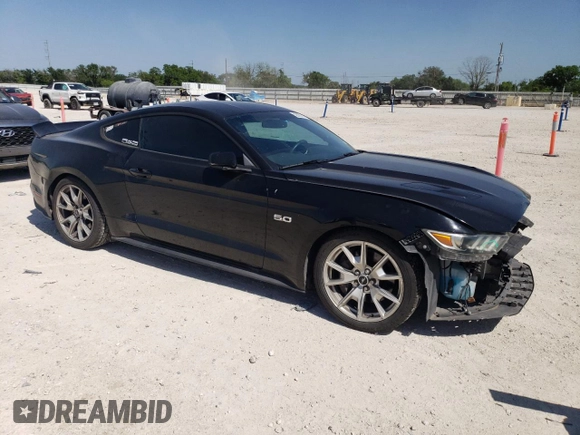 2015 Ford Mustang GT with VIN 1FA6P8CF6F5391404, listed as a Copart auction lot 52800315 with 98,758 mi miles and Salvage Title. Bid and sale history available at carsss.com. Image 4.