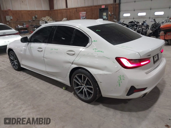 2020 BMW 3 Series 330i xDrive with VIN 3MW5R7J06L8B17690, listed as a IAAI auction lot 41659559 with 74,357 mi miles. Bid and sale history available at carsss.com. Image 3.