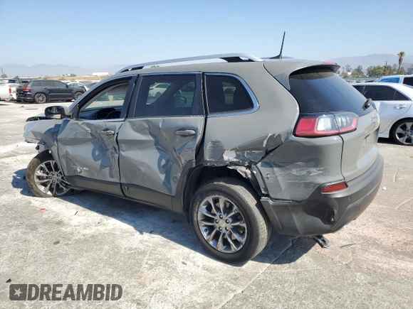 2020 Jeep Cherokee Lux with VIN 1C4PJLLXXLD500797, listed as a Copart auction lot 73576724 with Not provided miles and Salvage title. Bid and sale history available at DreamBid. Image 2.