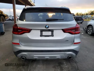 2020 BMW X3 xDrive30i with VIN 5UXTY5C0XL9C73799, listed as a Copart auction lot 48844655 with 37,526 mi miles and Salvage Title. Bid and sale history available at DreamBid. Image 6.