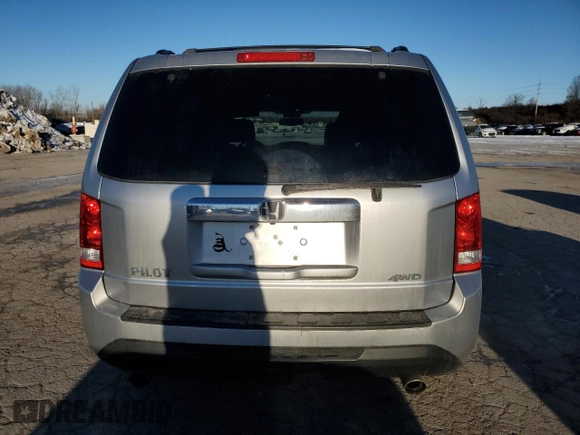 2014 Honda Pilot EX-L with VIN 5FNYF4H53EB020616, listed as a Copart auction lot 41699005 with 124,698 mi miles and Salvage Title. Bid and sale history available at DreamBid. Image 6.