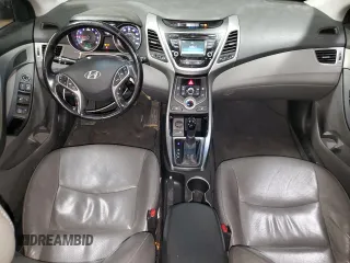2014 Hyundai Elantra SE with VIN 5NPDH4AE4EH499262, listed as a Copart auction lot 52162805 with 116,944 mi miles and Salvage Title. Bid and sale history available at DreamBid. Image 8.