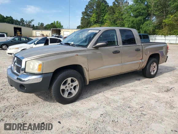 2005 Dodge Dakota SLT with VIN 1D7HE48N45S300475, listed as a Copart auction lot 56388085 with 114,997 mi miles and Clean Title. Bid and sale history available at DreamBid. Image 1.