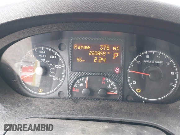 2020 Ram ProMaster Cargo with VIN 3C6TRVAG3LE127405, listed as a IAAI auction lot 41951679 with 220,859 mi miles and . Bid and sale history available at DreamBid. Image 7.