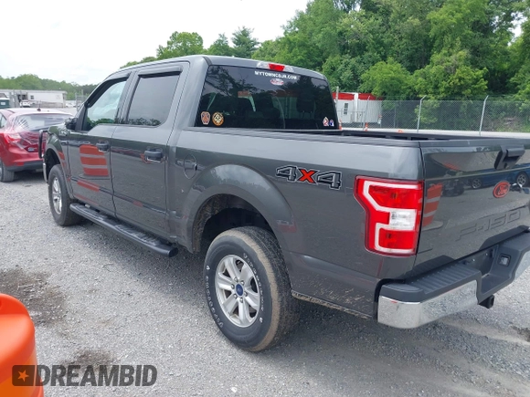 2018 Ford F-150 XL with VIN 1FTEW1E57JFB15756, listed as a IAAI auction lot 42446896 with 113,966 mi miles and . Bid and sale history available at DreamBid. Image 3.