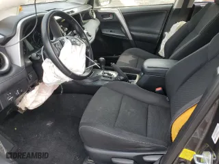 2017 Toyota RAV4 XLE with VIN JTMRFREV5HJ134006, listed as a Copart auction lot 44566055 with 0 mi miles and Salvage Title. Bid and sale history available at carsss.com. Image 7.
