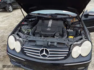 2004 Mercedes-Benz CLK-Class Cabriolet 5.0L with VIN WDBTK75G24T012126, listed as a IAAI auction lot 41514021 with 135,901 mi miles. Bid and sale history available at carsss.com. Image 10.