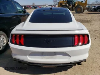 2021 Ford Mustang EcoBoost with VIN 1FA6P8TH0M5102256, listed as a Copart auction lot 44782253 with 20,604 mi miles. Bid and sale history available at carsss.com. Image 6.