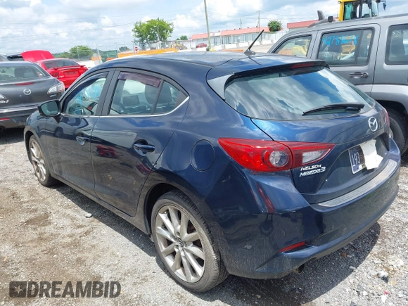 2017 Mazda 3 Touring with VIN 3MZBN1L76HM119511, listed as a IAAI auction lot 42756980 with 107,781 mi miles and . Bid and sale history available at DreamBid. Image 3.