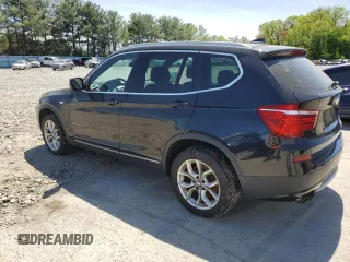 2013 BMW X3 xDrive28i with VIN 5UXWX9C52D0D01605, listed as a Copart auction lot 55208845 with 111,215 mi miles and Clean Title. Bid and sale history available at carsss.com. Image 2.