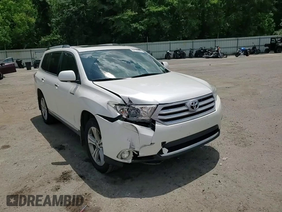 2012 Toyota Highlander Limited with VIN 5TDYK3EH0CS052470, listed as a Copart auction lot 62135025 with 136,043 mi miles and Salvage title. Bid and sale history available at DreamBid. Image 14.