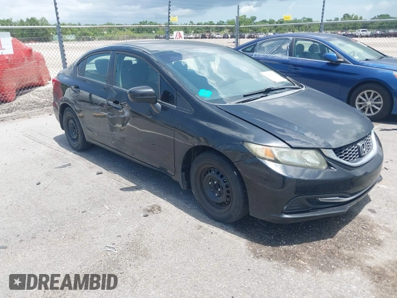 2015 Honda Civic LX with VIN 2HGFB2F5XFH515788, listed as a IAAI auction lot 42443619 with 175,450 mi miles and . Bid and sale history available at DreamBid. Image 1.