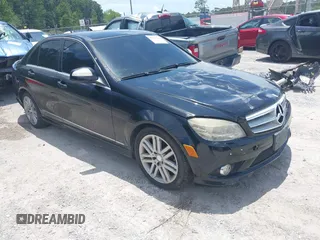 2009 Mercedes-Benz C 300 Sport with VIN WDDGF81X39R077130, listed as a IAAI auction lot 42546782 with 151,389 mi miles and . Bid and sale history available at DreamBid. Image 1.