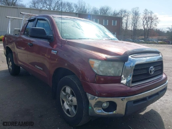 2007 Toyota Tundra SR5 with VIN 5TBBV54167S458488, listed as a IAAI auction lot 41932488 with 220,279 mi miles. Bid and sale history available at carsss.com. Image 1.
