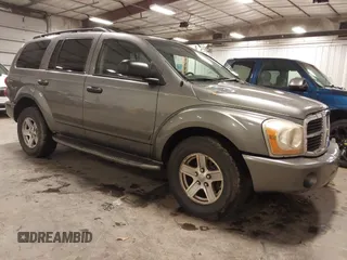 2005 Dodge Durango SLT with VIN 1D4HB48N85F564815, listed as a IAAI auction lot 41652218 with 177,641 mi miles and . Bid and sale history available at DreamBid. Image 1.