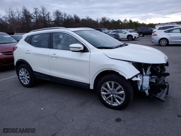 2021 Nissan Rogue Sport SV with VIN JN1BJ1BW0MW449858, listed as a Copart auction lot 85704844 with 38,505 mi miles and Salvage Title. Bid and sale history available at carsss.com. Image 4.