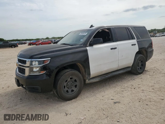 2016 Chevrolet Tahoe Commercial with VIN 1GNLCDEC7GR345554, listed as a Copart auction lot 53648435 with 103,402 mi miles and Clean title. Bid and sale history available at DreamBid. Image 1.