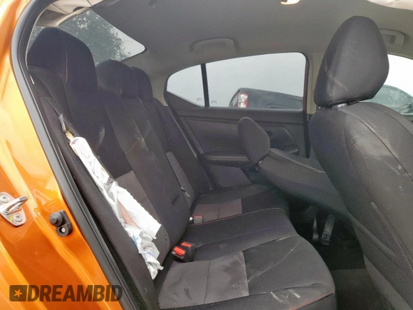 2024 Nissan Sentra SR with VIN 3N1AB8DV5RY370756, listed as a Copart auction lot 57642445 with 10,000 mi miles and Salvage title. Bid and sale history available at DreamBid. Image 10.