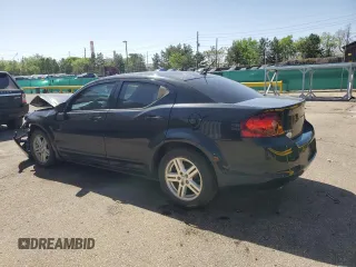 2013 Dodge Avenger SXT with VIN 1C3CDZCGXDN709157, listed as a Copart auction lot 56913975 with 119,260 mi miles and Salvage title. Bid and sale history available at DreamBid. Image 2.