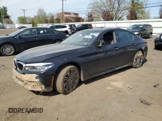 2017 BMW 5 Series 540i xDrive with VIN WBAJE7C39HG478972, listed as a Copart auction lot 54152165 with 78,958 mi miles and Salvage title. Bid and sale history available at DreamBid. Image 1.