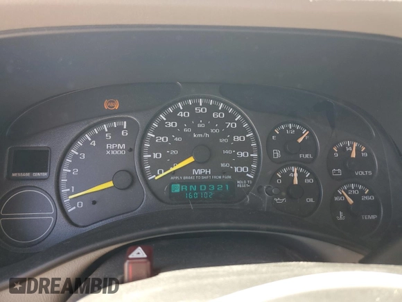 2001 GMC Yukon SLT z VIN 1GKEC13T81J152049, wystawiony jako Copart lot #56494675 z przebiegiem 160 102 mil mil oraz Szkoda całkowita • Salvage title. Historia ofert i sprzedaży dostępna na DreamBid. Obrazek 9.