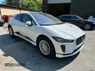 2020 Jaguar I-Pace S with VIN SADHB2S14L1F85119, listed as a Copart auction lot 56850555 with 58,735 mi miles and Clean Title. Bid and sale history available at DreamBid. Image 1.
