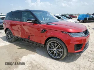 2018 Land Rover Range Rover Sport HSE with VIN SALWR2RV7JA189373, listed as a Copart auction lot 62387415 with 44,247 mi miles and Salvage title. Bid and sale history available at DreamBid. Image 4.