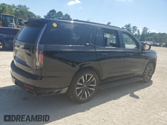 2021 Cadillac Escalade Sport Platinum z VIN 1GYS4GKL1MR204704, wystawiony jako Copart lot #60263974 z przebiegiem 46 336 mil mil oraz Szkoda całkowita • Salvage title. Historia ofert i sprzedaży dostępna na DreamBid. Obrazek 3.