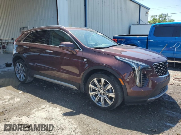 2022 Cadillac XT4 FWD Premium Luxury with VIN 1GYFZCR48NF123518, listed as a Copart auction lot 51969915 with 11,461 mi miles and Non repairable. Bid and sale history available at DreamBid. Image 4.