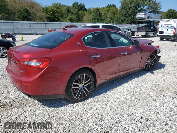 2015 Maserati Ghibli S Q4 with VIN ZAM57RTAXF1138699, listed as a Copart auction lot 71731203 with 77,162 mi miles. Bid and sale history available at carsss.com. Image 3.