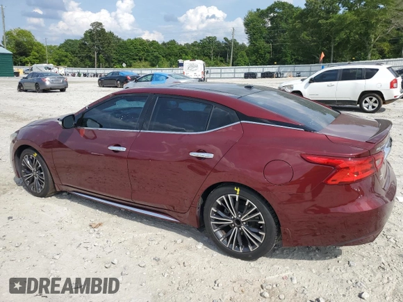2017 Nissan Maxima Platinum with VIN 1N4AA6AP4HC437645, listed as a Copart auction lot 56557925 with 143,673 mi miles and Salvage title. Bid and sale history available at DreamBid. Image 2.