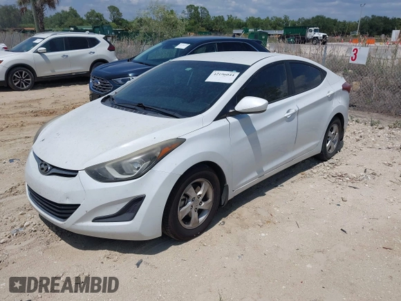 2015 Hyundai Elantra SE with VIN 5NPDH4AE8FH593260, listed as a IAAI auction lot 42196044 with 134,084 mi miles and . Bid and sale history available at DreamBid. Image 2.