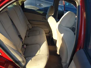 2008 Kia Spectra EX with VIN KNAFE121685532856, listed as a IAAI auction lot 40996849 with 153,194 mi miles. Bid and sale history available at carsss.com. Image 8.