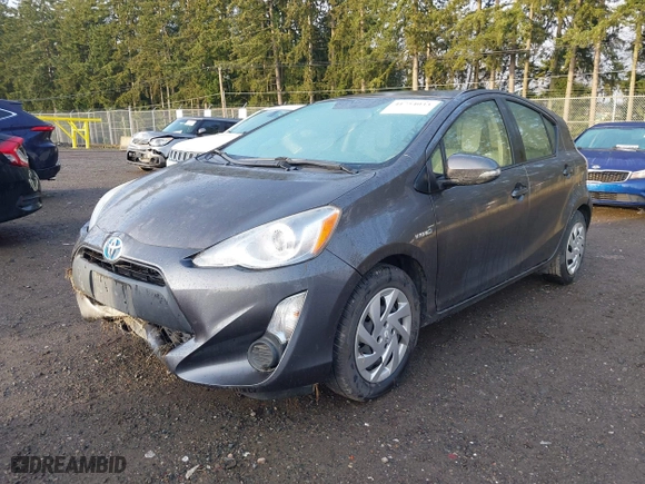 2015 Toyota Prius c One with VIN JTDKDTB30F1114136, listed as a IAAI auction lot 41754033 with 78,593 mi miles. Bid and sale history available at carsss.com. Image 17.